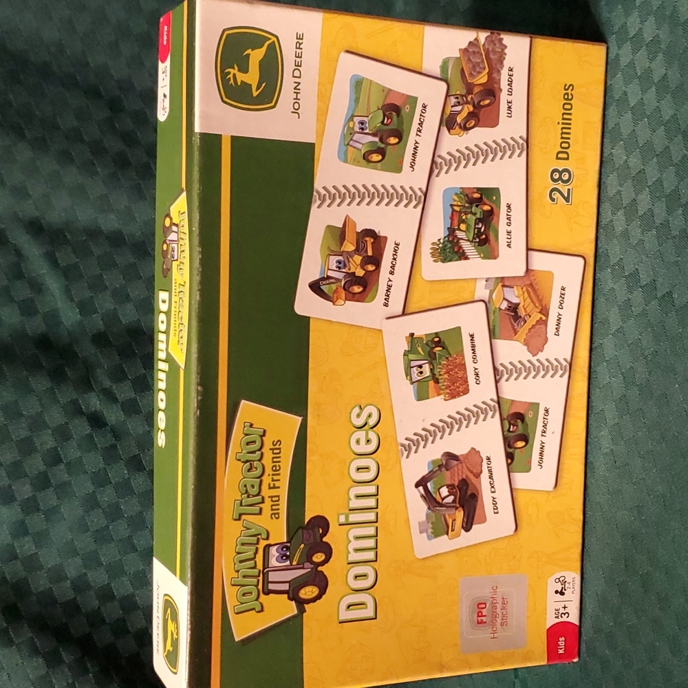 John Deere Johnny tractor friend's domino's